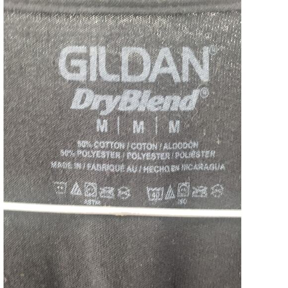 CASTING CROWNS Only Jesus Tour 2019 Short Sleeve Black T-Shirt Womens Medium M - Picture 3 of 3